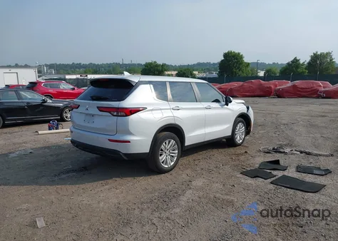 2024 Mitsubishi Outlander Es 2.5 S-Awc from USA, damaged, VIN JA4J4UA80RZ052123